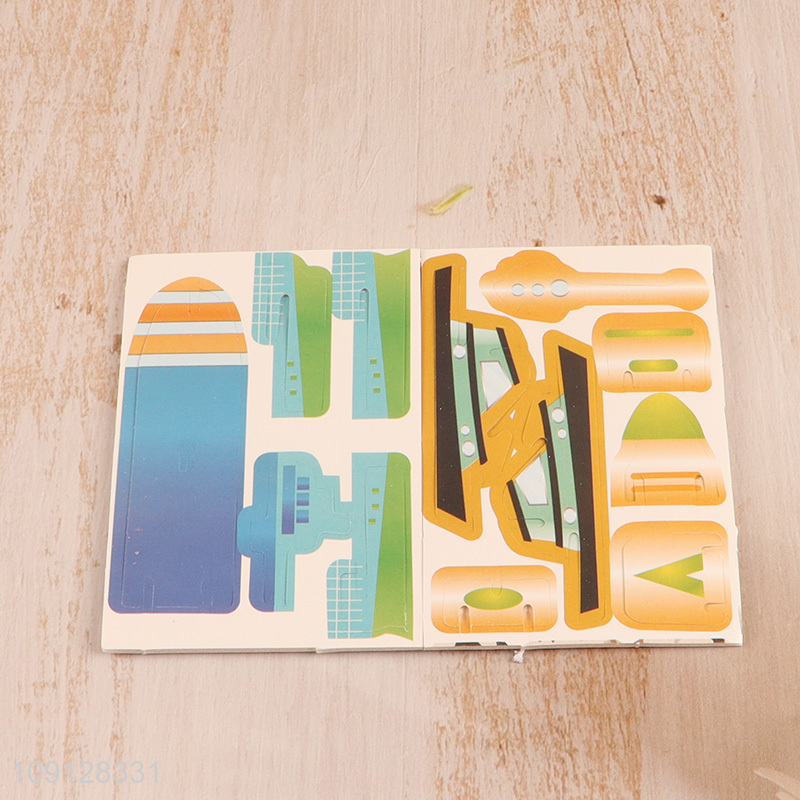 Good Quality 3D Puzzle Cartoon Paper Puzzle Cardboard Building Kit