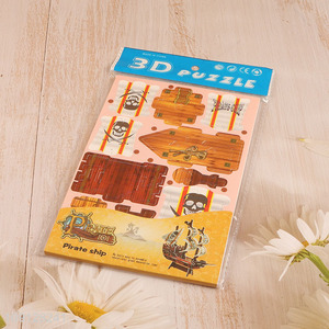Good Quality 3D Puzzle DIY Building Puzzle Educational Toy for Kids