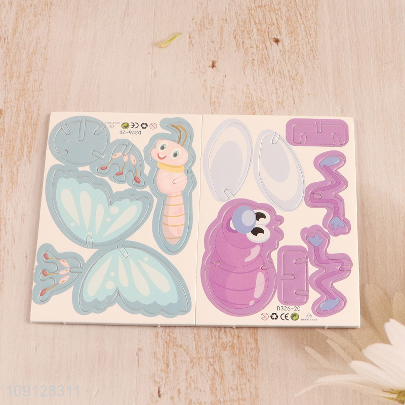 Hot Selling 3D Puzzle DIY Building Puzzle Educational Toy for Kids