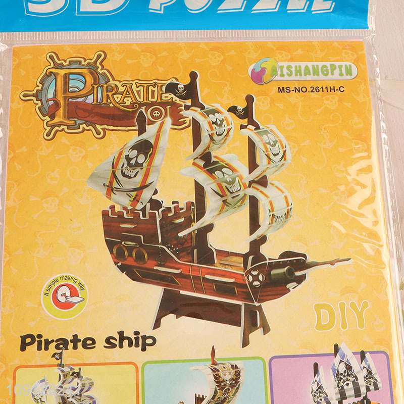 Good Quality 3D Puzzle DIY Building Puzzle Educational Toy for Kids