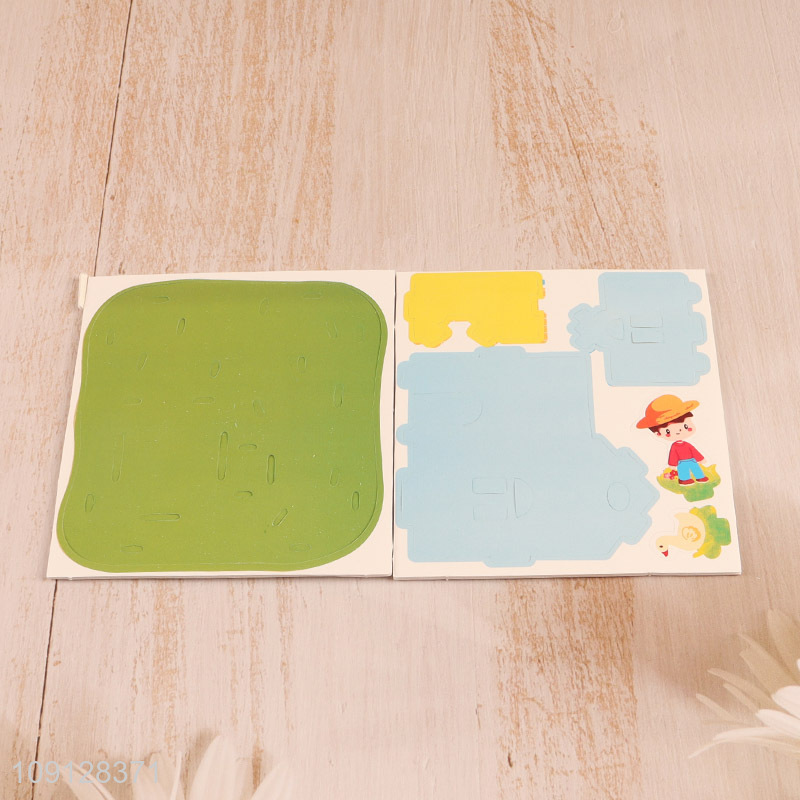 Online Wholesale 3D Puzzle DIY Cartoon Paper Puzzle for Kids Children