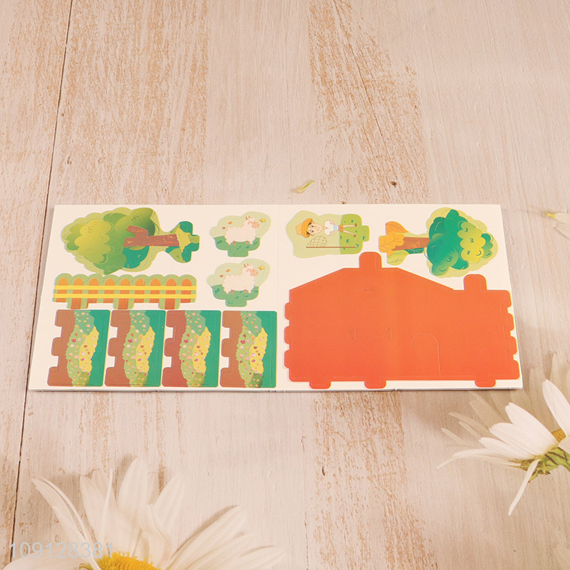 Factory Price 3D Puzzle DIY Building Puzzle Educational Toy for Kids