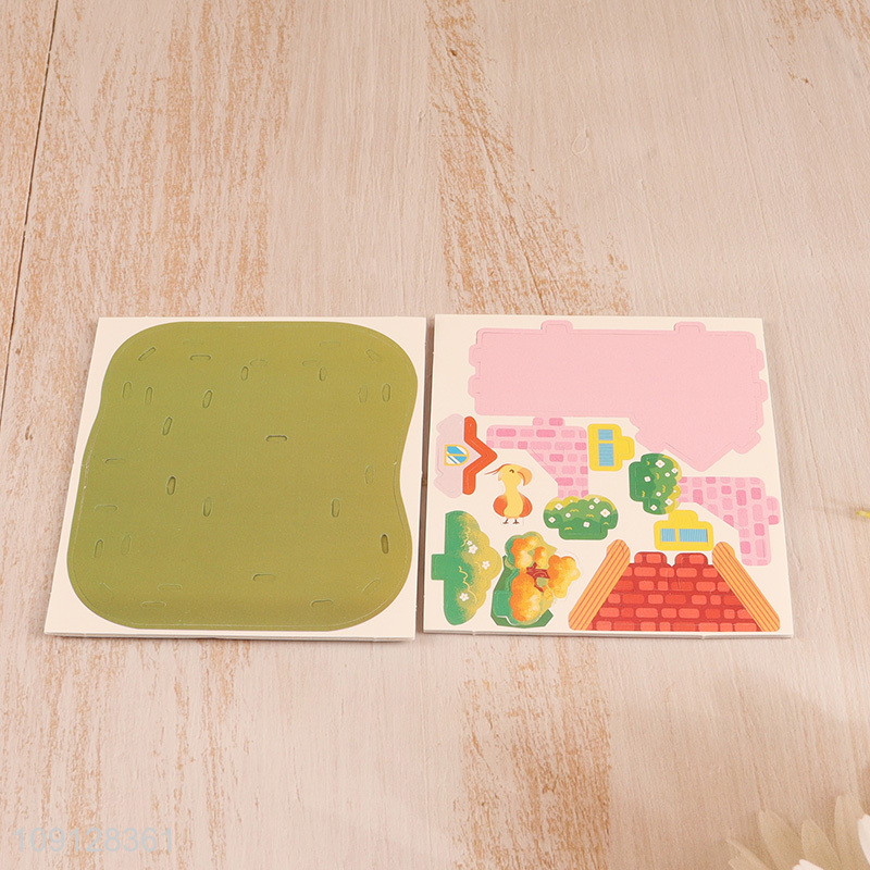 New Product 3D Puzzle Paper Puzzle Montessori Toy for Kids Boys Girls