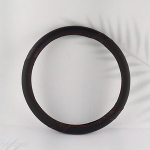 Hot selling black non-slip car steering wheel cover car steering wheel protector