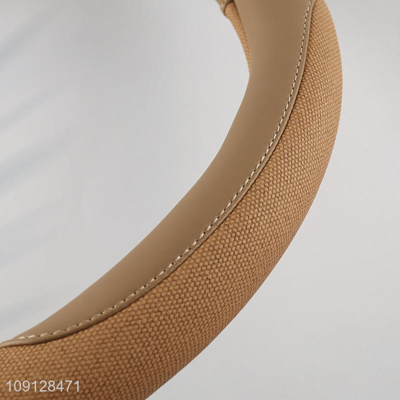 Yiwu market non-slip car steering wheel cover car steering wheel protector