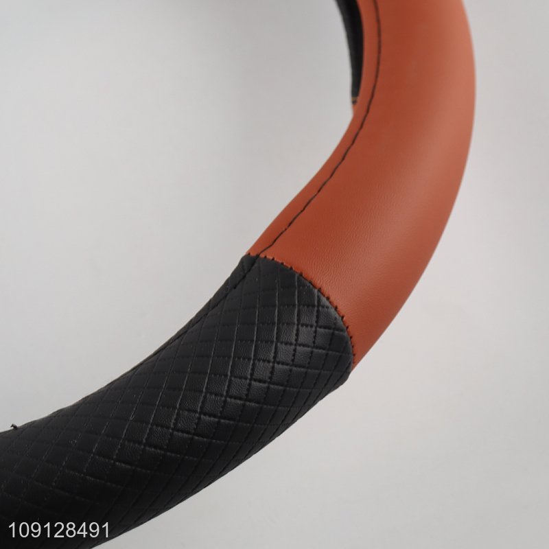Top quality non-slip car steering wheel cover car steering wheel protector