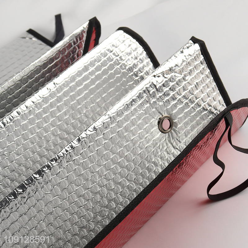 Low price folding summer car window sunshade car sunshade for sale