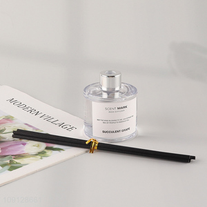 Good selling long lasting succulent grape reed diffuser for home decor