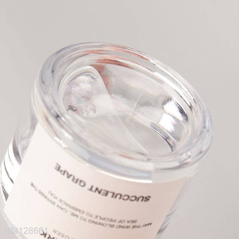 Good selling long lasting succulent grape reed diffuser for home decor