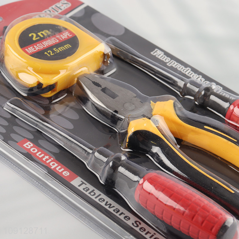 Factory supply 4pcs professional hardware tool hand tool set