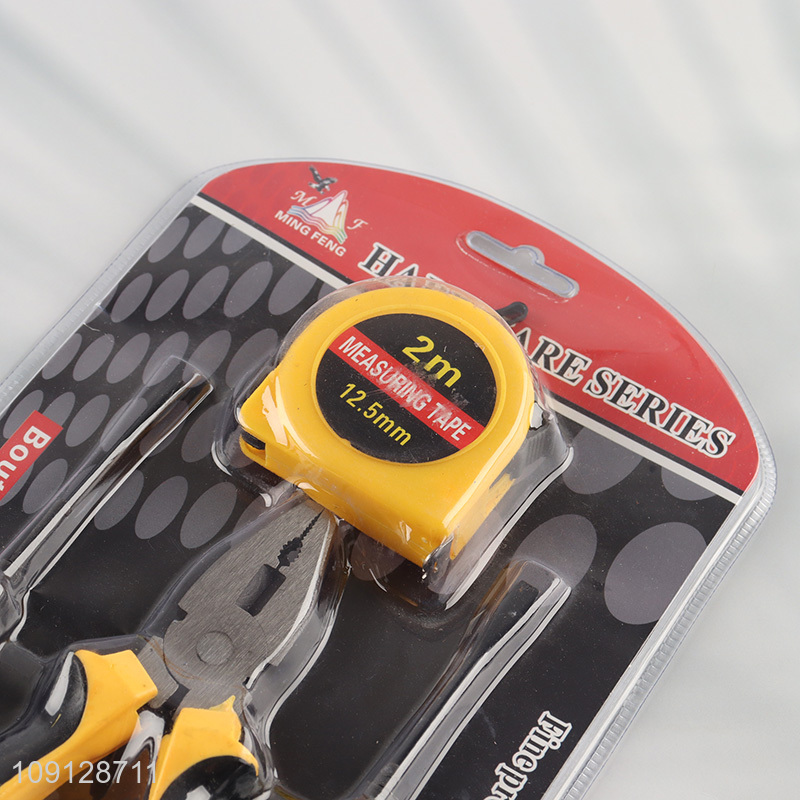 Factory supply 4pcs professional hardware tool hand tool set