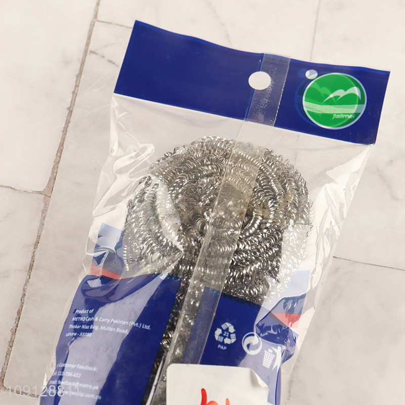 China supplier 3pcs kitchen dish washing cleaning ball kit