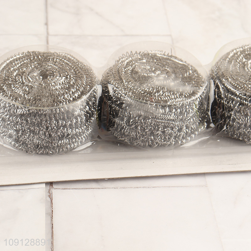 Hot products 3pcs reusable kitchen dish washing clean ball kit