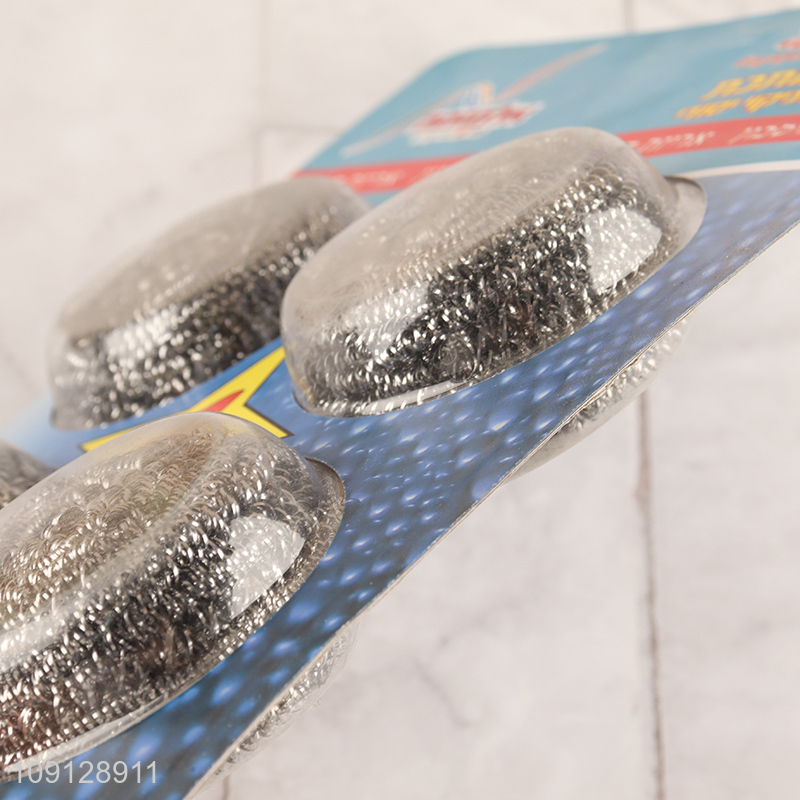 Good quality 4pcs kitchen dish washing clean ball kit