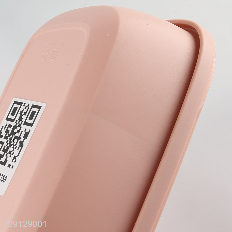 Hot products portable plastic lunch box with tableware set