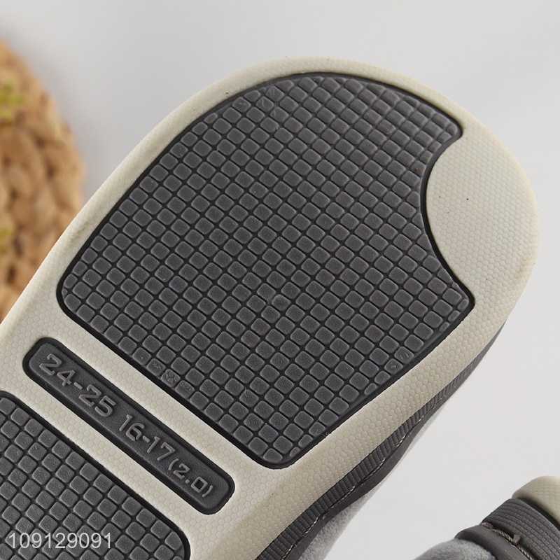 Good quality cartoon rabbit kids home plush slippers