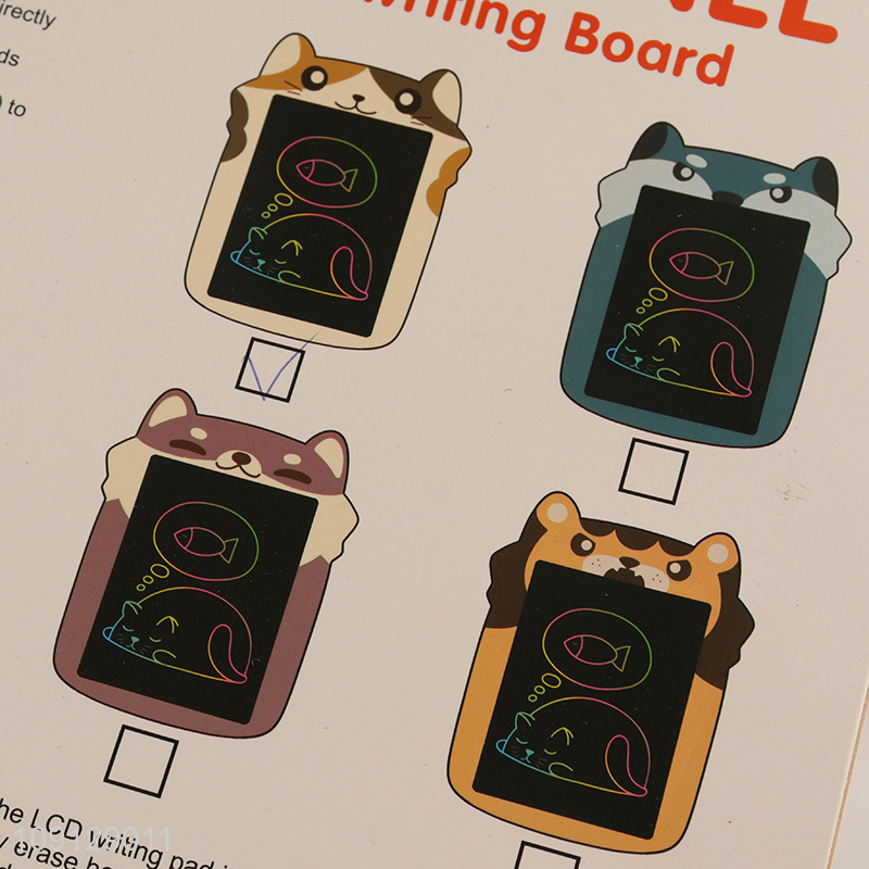 China factory children LCD panel handwriting board for sale