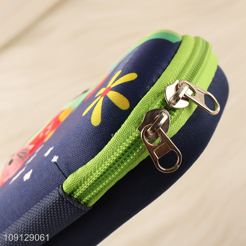 China supplier cartoon kids students pencil bag for stationery