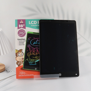 Most popular 16inch LCD panel handwriting board for kids