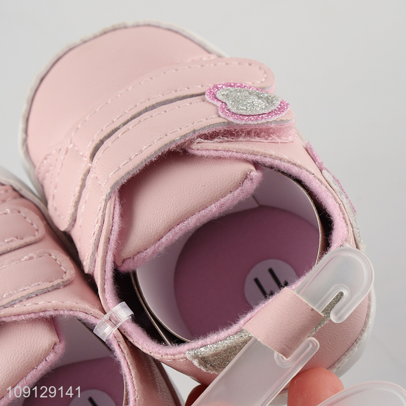 New arrival pink girls kids shoes casual shoes for sale