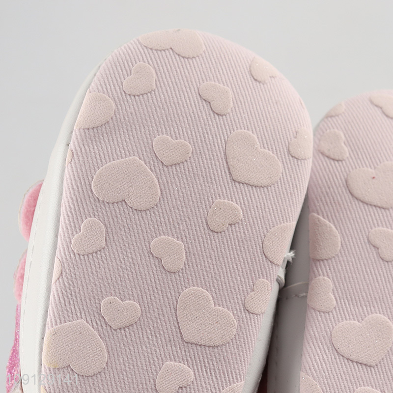 New arrival pink girls kids shoes casual shoes for sale