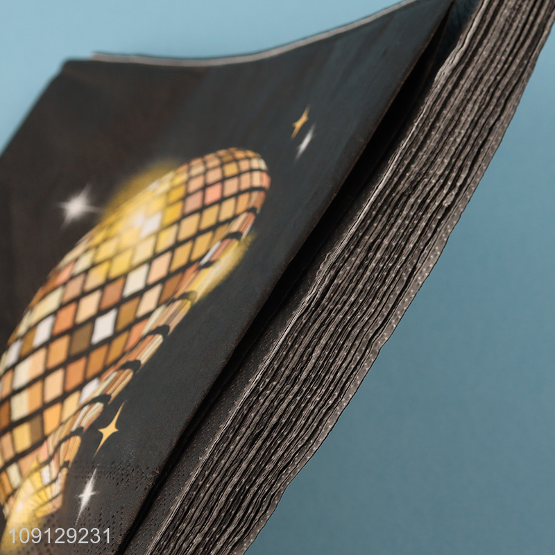 China wholesale home restaurant happy new year paper napkin