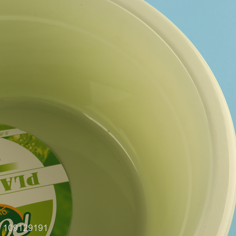 Most popular round plastic basin for bathroom accessories