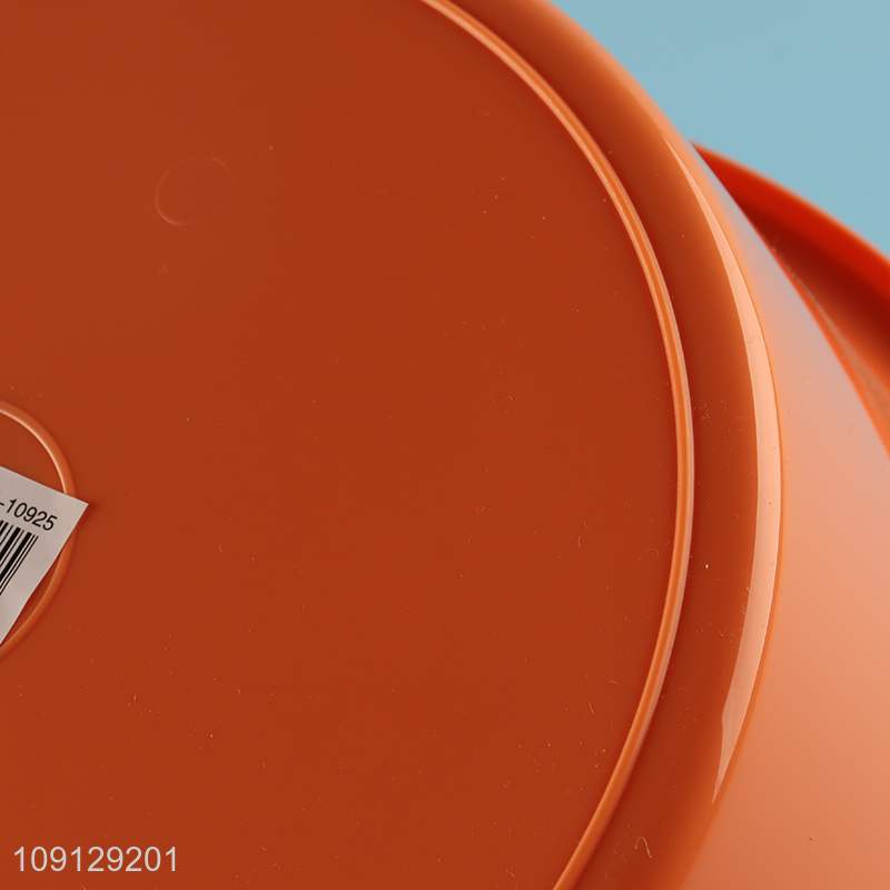 Best selling orange round plastic basin face washing basin