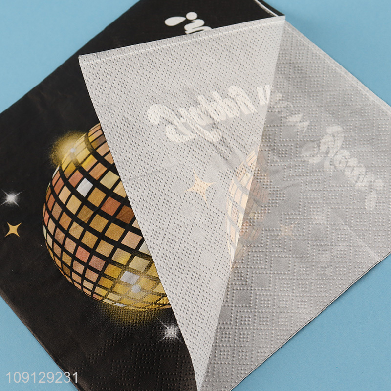 China wholesale home restaurant happy new year paper napkin