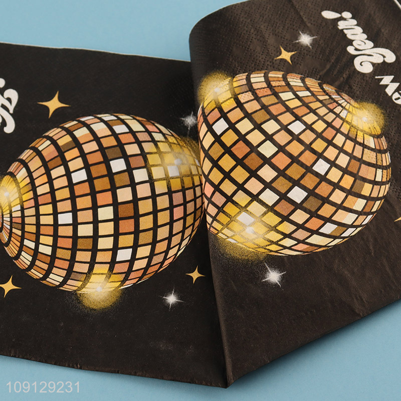 China wholesale home restaurant happy new year paper napkin