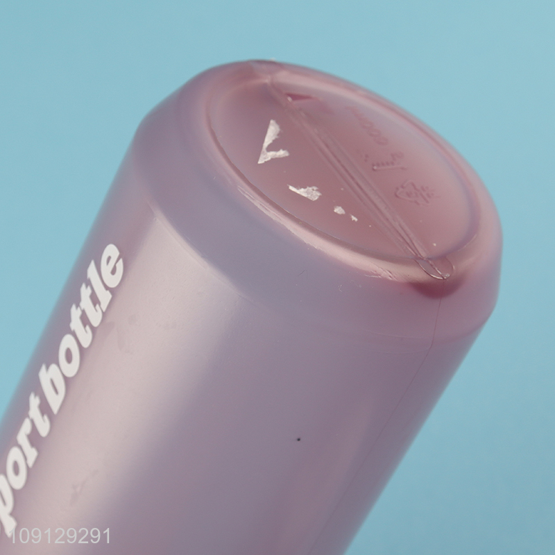 Factory direct sale 600ml plastic sports water bottle wholesale