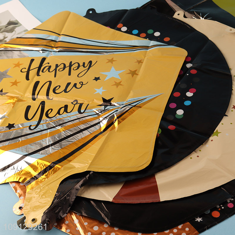 Best sale happy new year decorative foil balloon set
