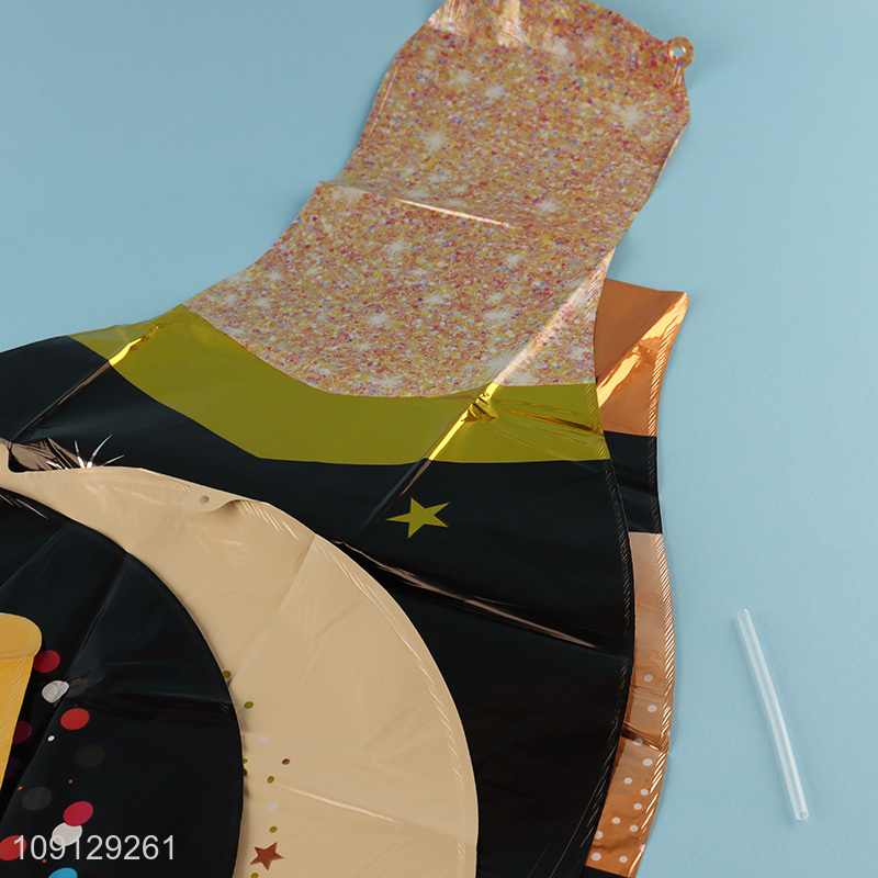 Best sale happy new year decorative foil balloon set