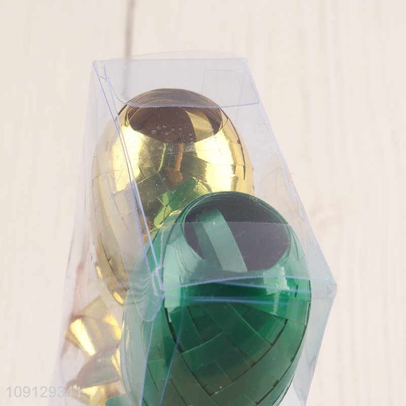 Top selling multicolor pp star bow gifts ribbon for gifts packaging