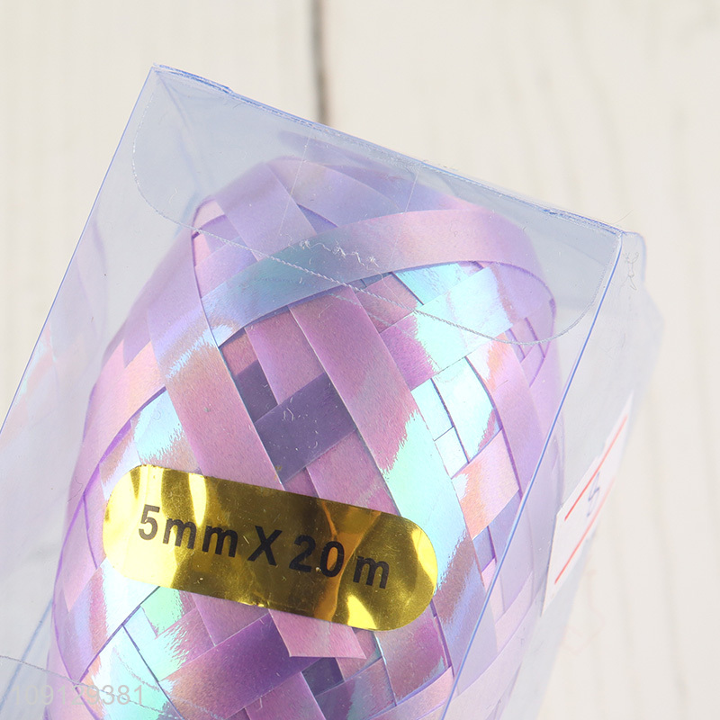 China supplier multicolor pp star bow gifts ribbon gifts ribbon