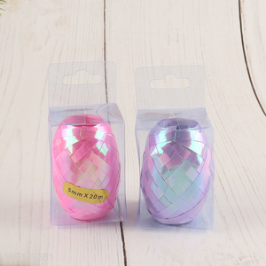 China supplier multicolor pp star bow gifts ribbon gifts ribbon