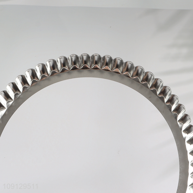 Good Quality 3PCS Fluted Egg Tart Molds with Removable Bottom