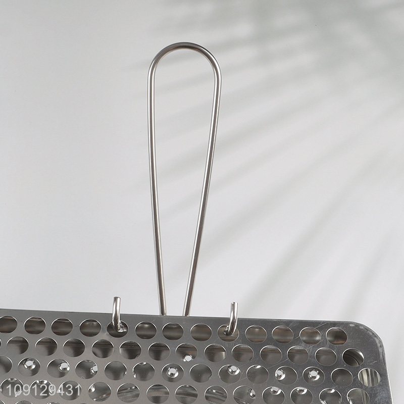 Good Quality Square Camping Toaster for Gas Stove Top, BBQ & Grill