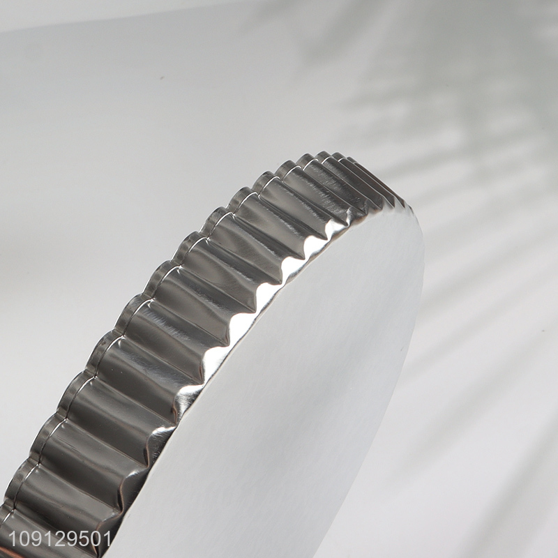 Factory Supply 3PCS Fluted Egg Tart Molds Tart Pie Pastry Molds