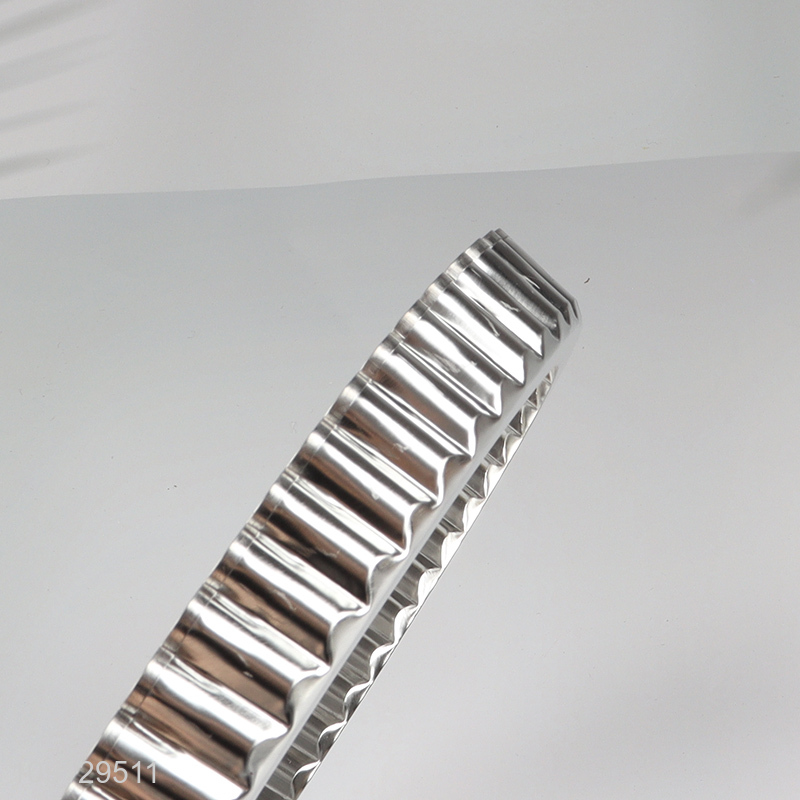 Good Quality 3PCS Fluted Egg Tart Molds with Removable Bottom