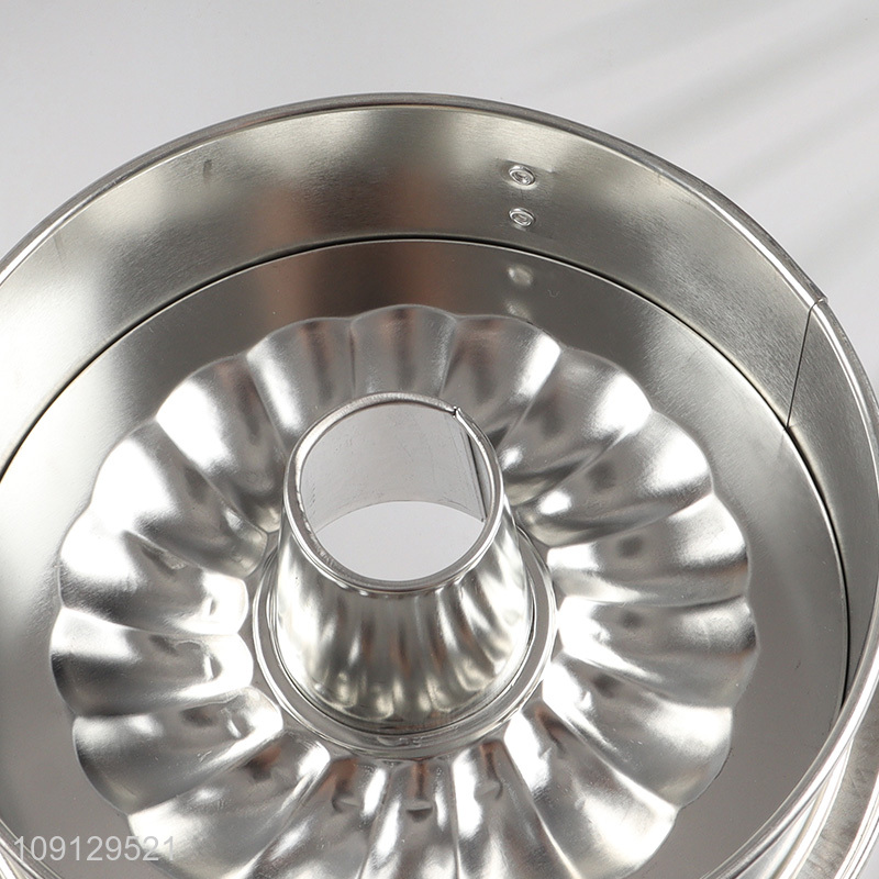 Good Quality Non-Stick Springform Pan with Flat and Tubular Base