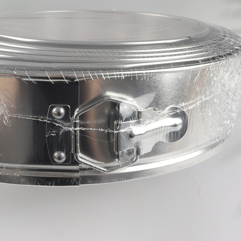 Wholesale 6PCS Metal Cake Baking Pans Non-Stick Metal Springform Pans