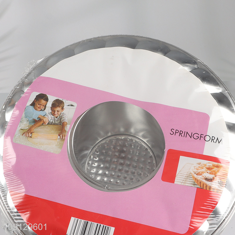 Factory Wholesale 3PCS Metal Springform Pans Non-Stick Cake Pans Set