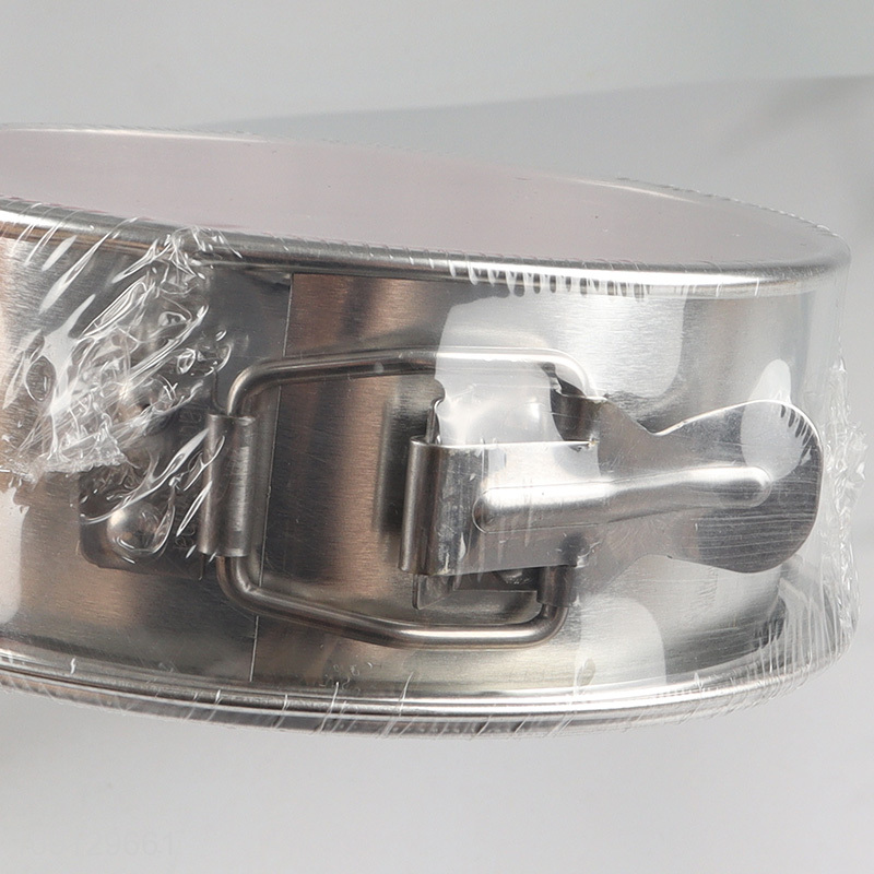 High Quality Round Metal Springform Pan Non-Stick Cheesecake Pan