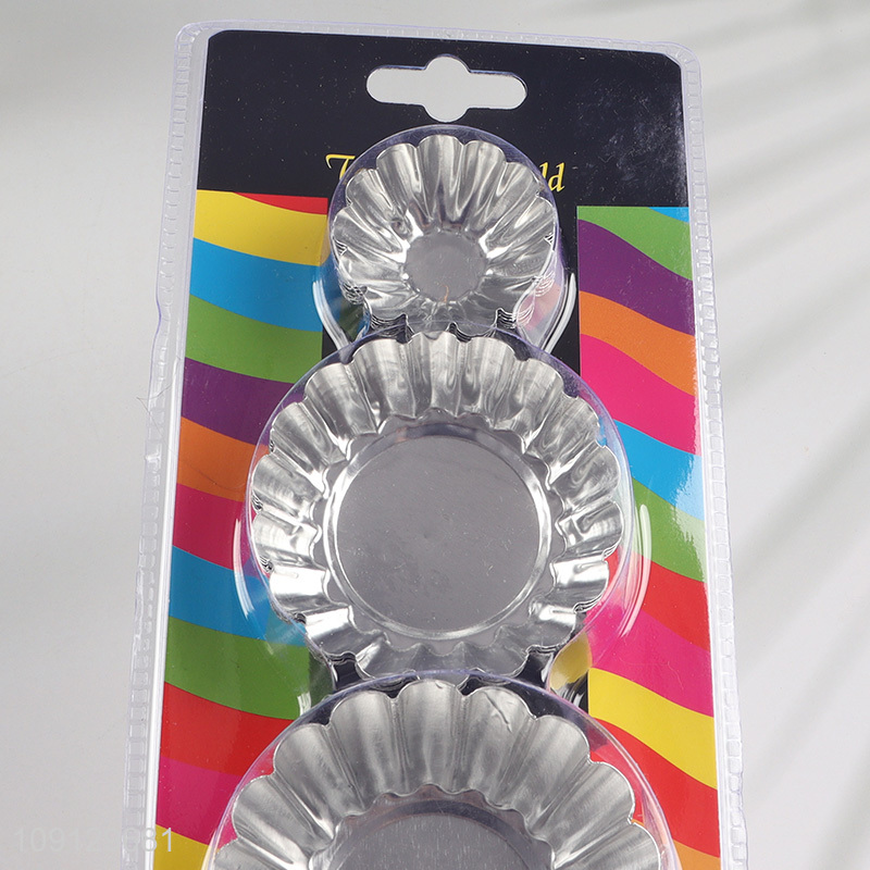 Hot Selling 18PCS Egg Tart Molds Cupcake Cake Muffin Molds