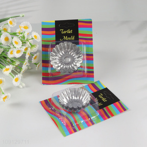China Imports 6PCS Non-Stick Egg Tart Pans Mini Tart Molds
