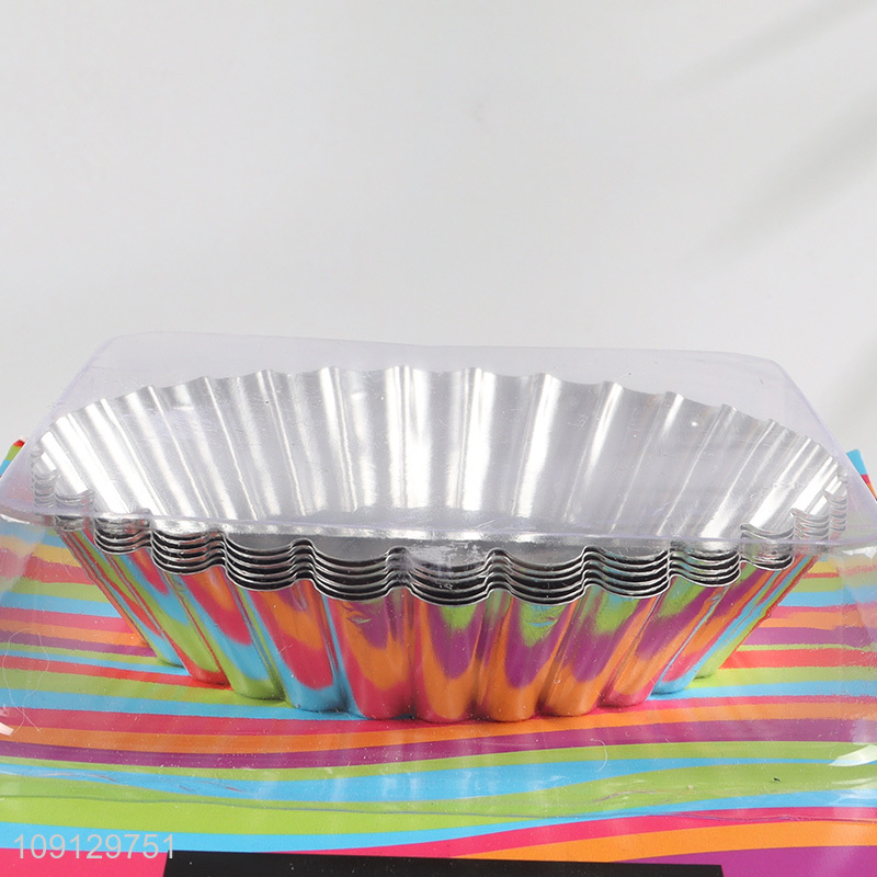 New Arrival 6PCS Egg Tart Molds Cupcake Cake Muffin Molds