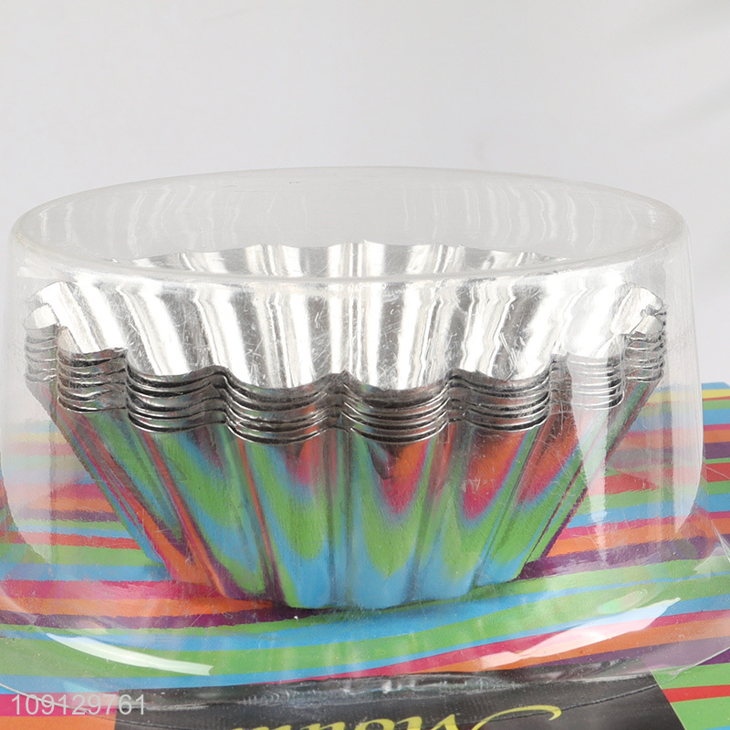 China Wholesale 6PCS Egg Tart Molds Reusable Tart Baking Pans