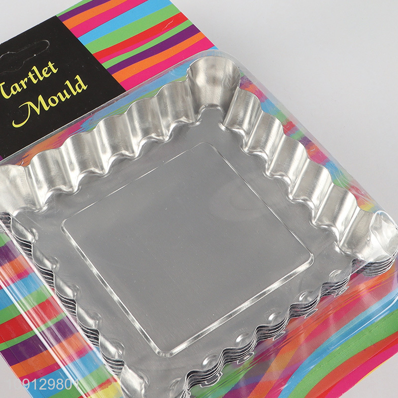 Factory Wholesale 6PCS Egg Tart Molds Mini Tart Pans Baking Tools