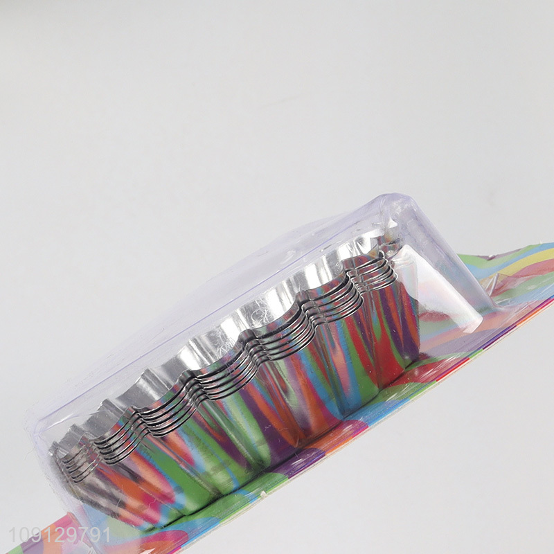 Hot Selling 6PCS Reusable Non-Stick Egg Tart Baking Molds